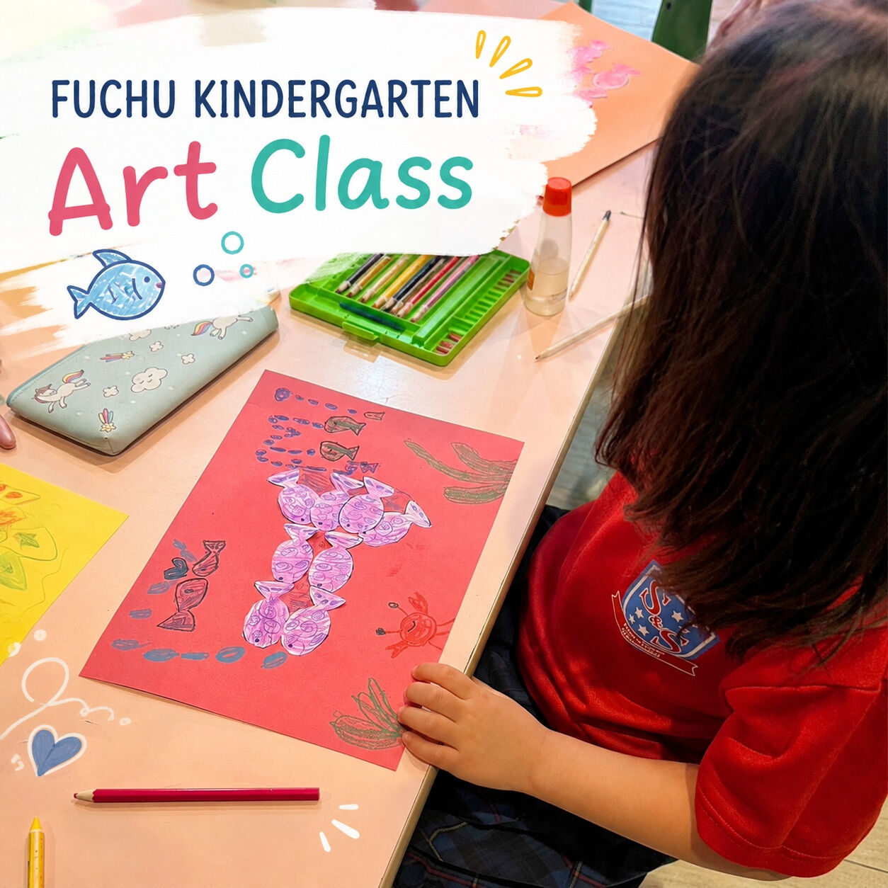 Fuchu Kindergarten Art Class 🎨