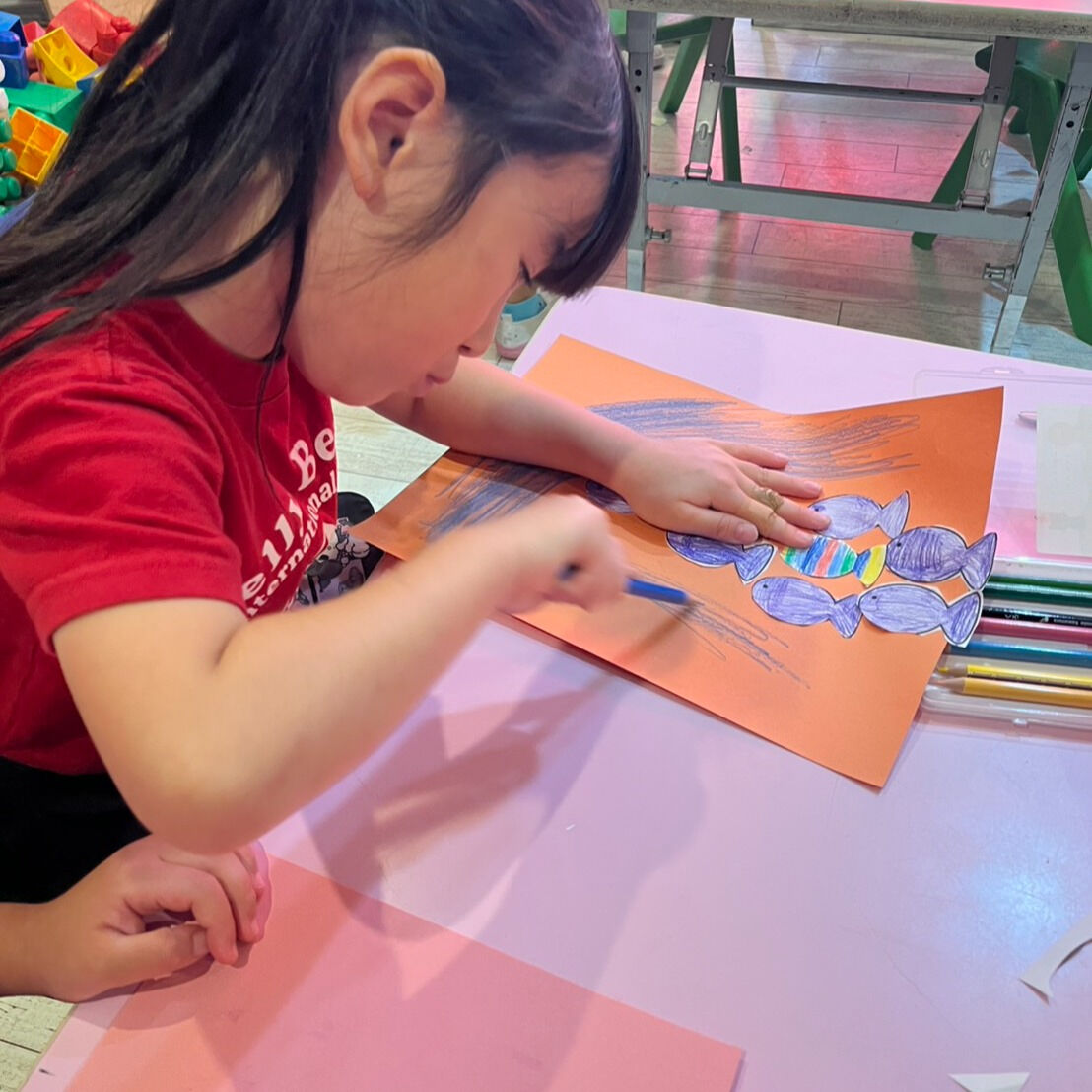 Fuchu Kindergarten Art Class 🎨